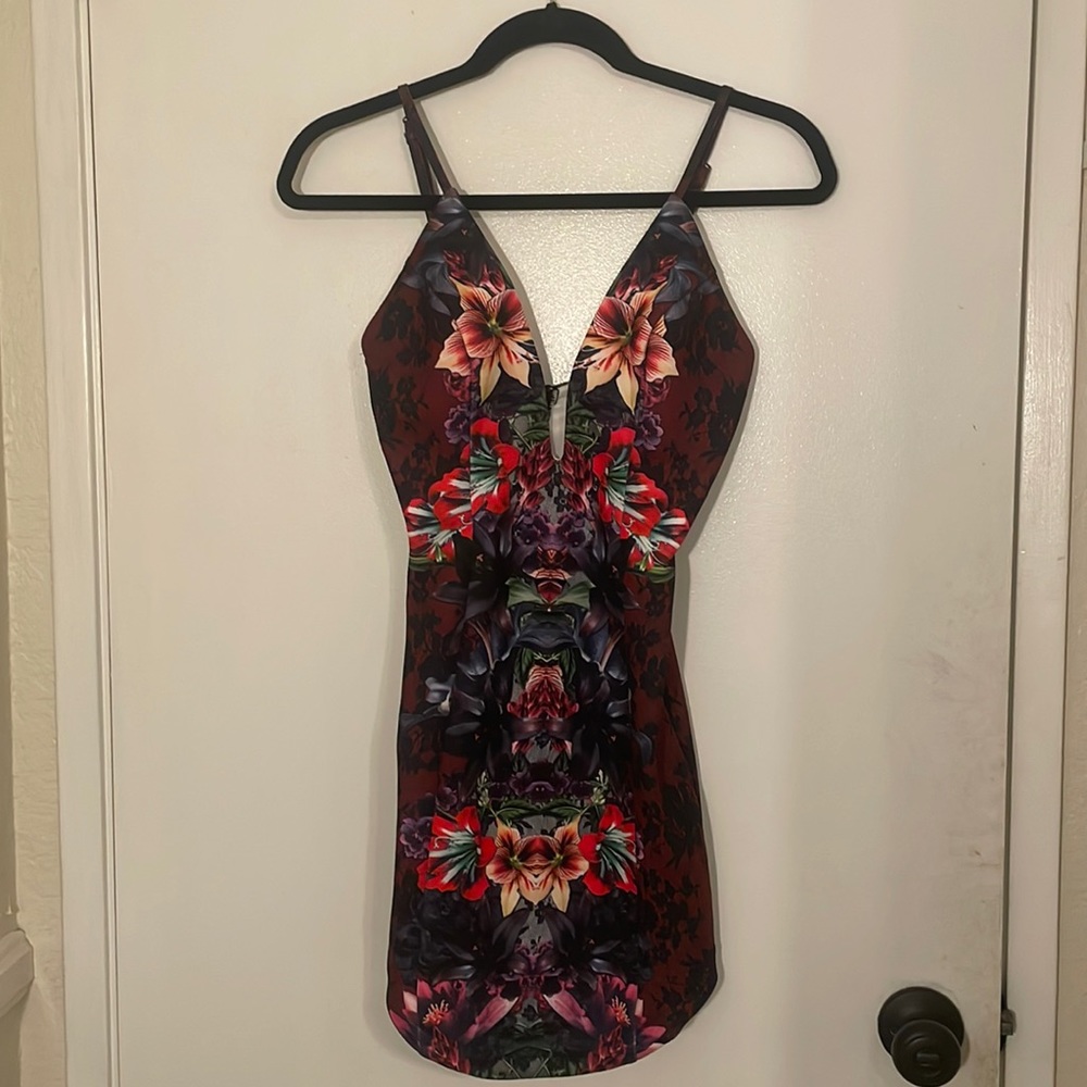 Mini mirrored dress